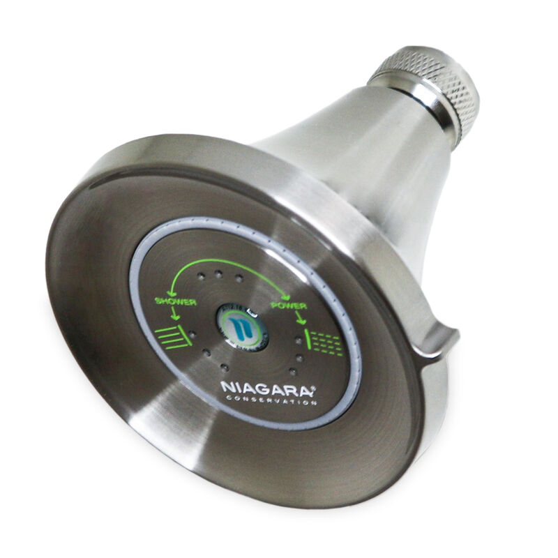 Niagara Earth Luxe Showerhead Brushed Nickel South Jersey Gas