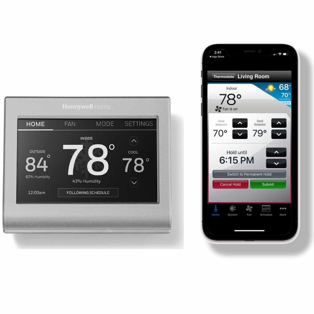 Honeywell Home RTH9585WF Wi-Fi Smart Color Programmable Thermostat - Thumbnail 5